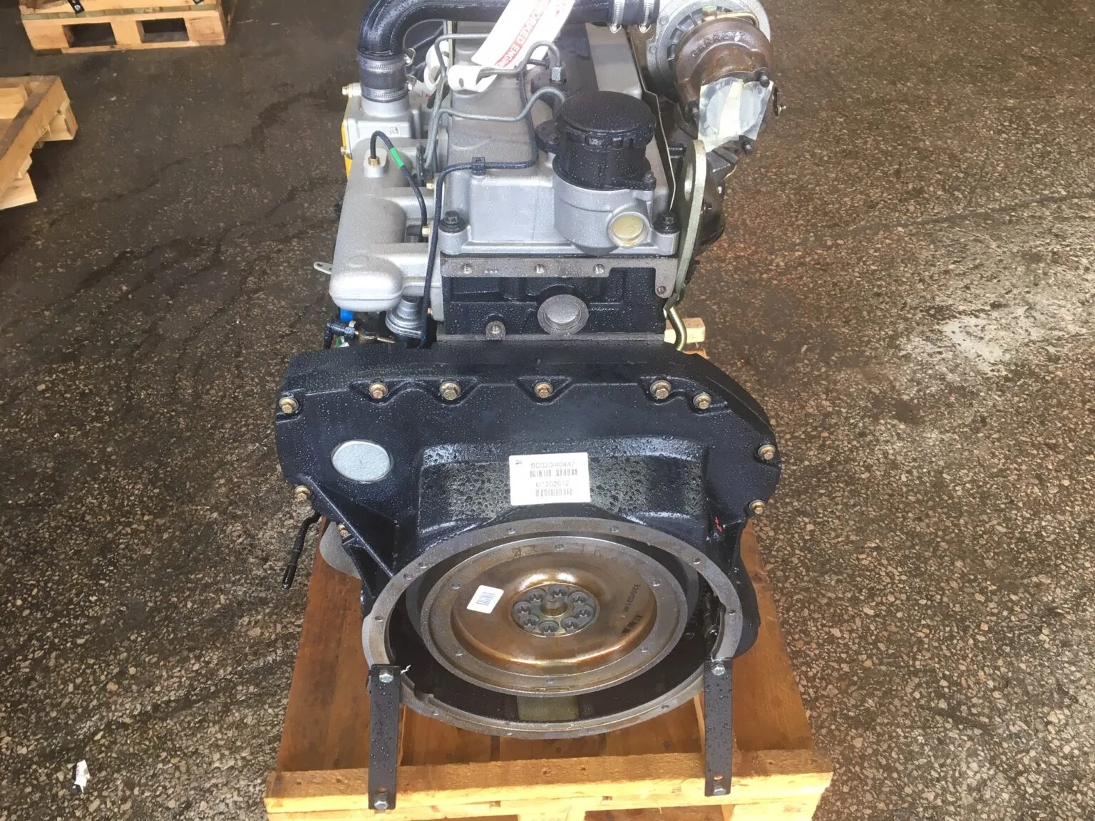 JCB 444 engine - side view