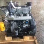 JCB 444 engine - front view