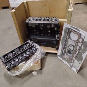 PERKINS 1104D-44T Block set with internal parts and head (NEW)