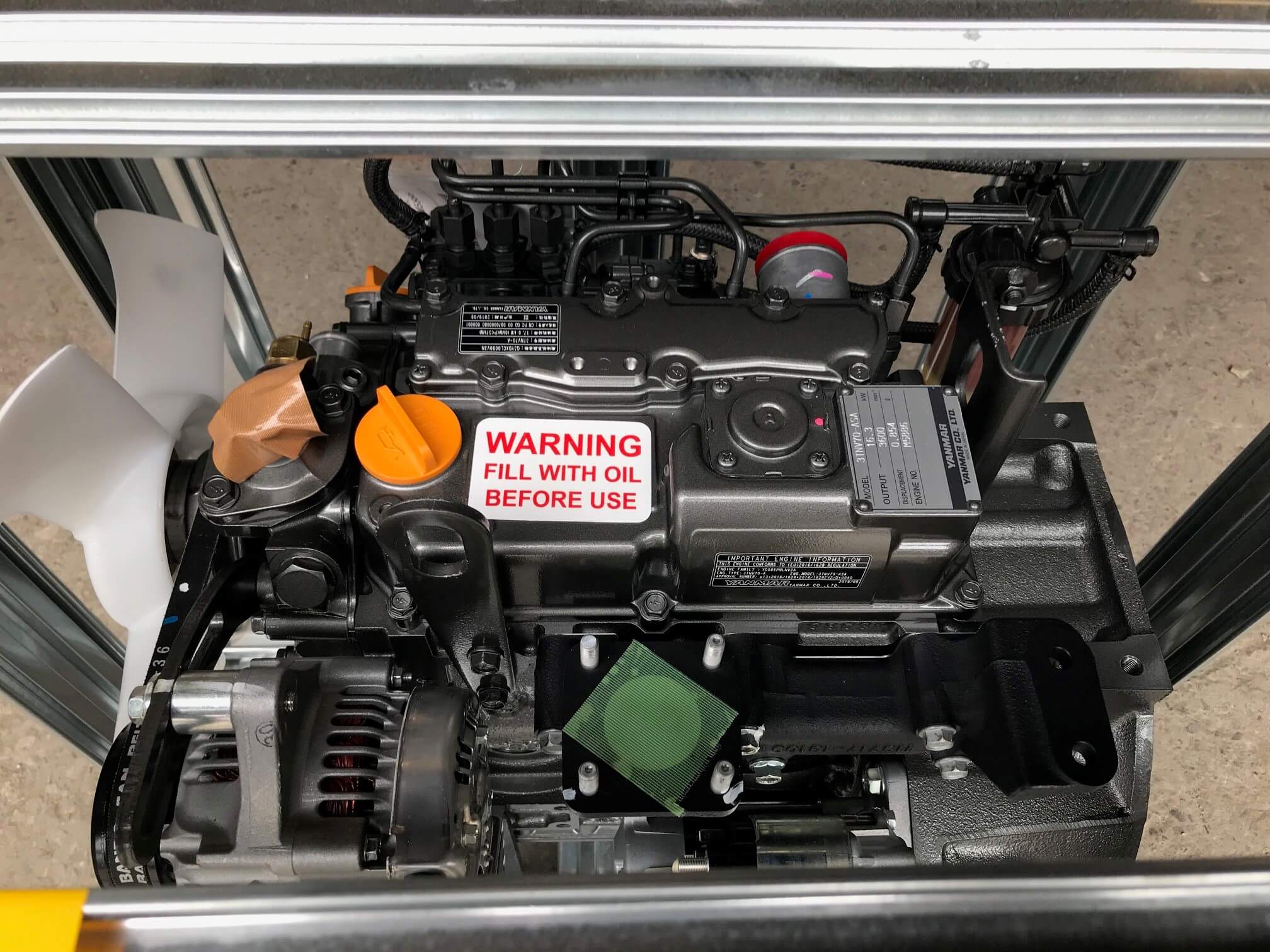 Yanmar 3tnv70 Engine New