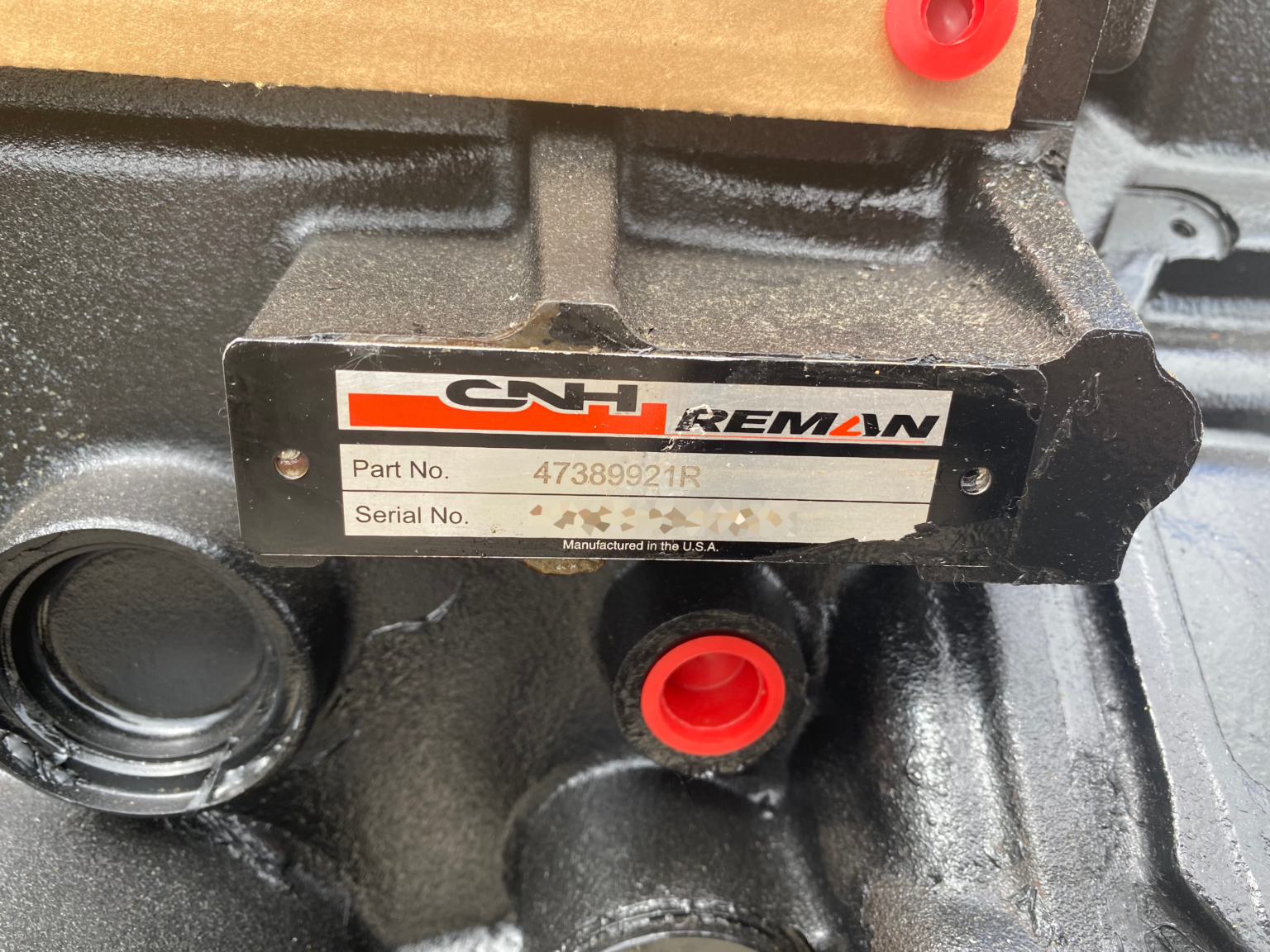 47389921R CNH Industrial Remanufactured Engine
