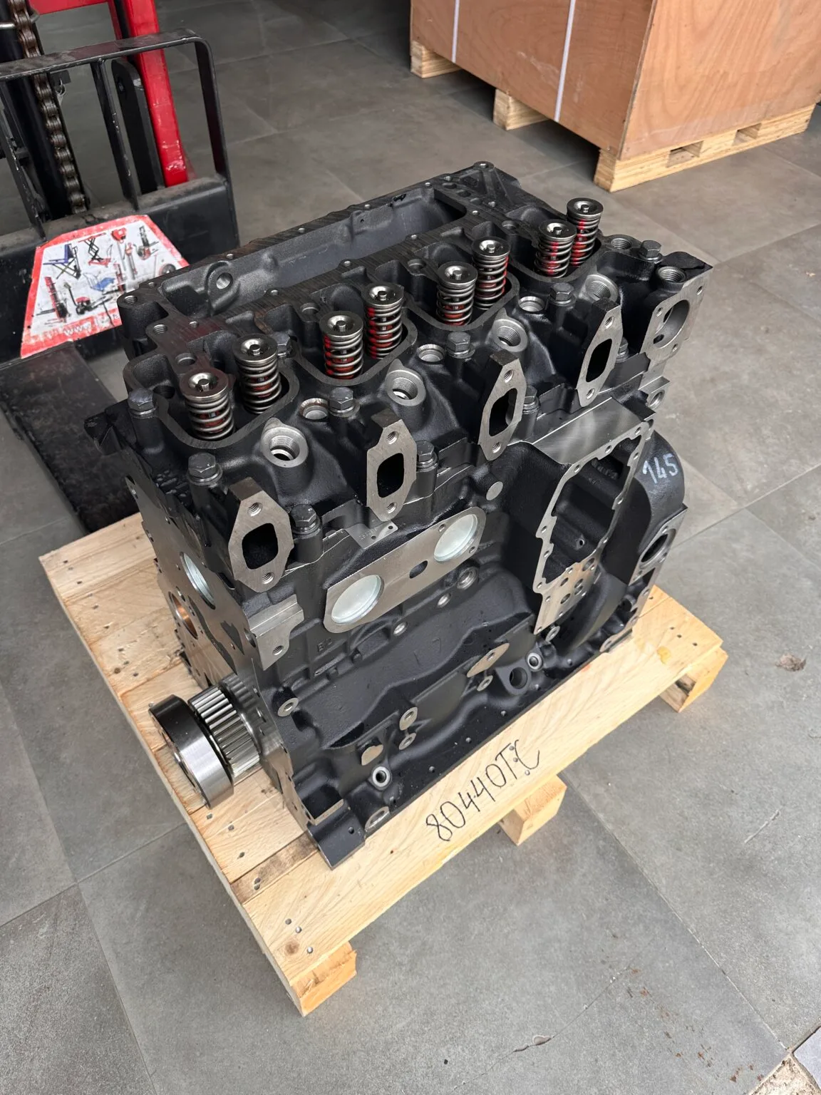 IVECO / FPT 80440TC, F4GE0454C, 504384520 motor-block with internal components (NEW)
