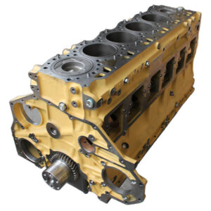 KOMATSU 6151-SE-0011 engine short block with internal components (NEW)