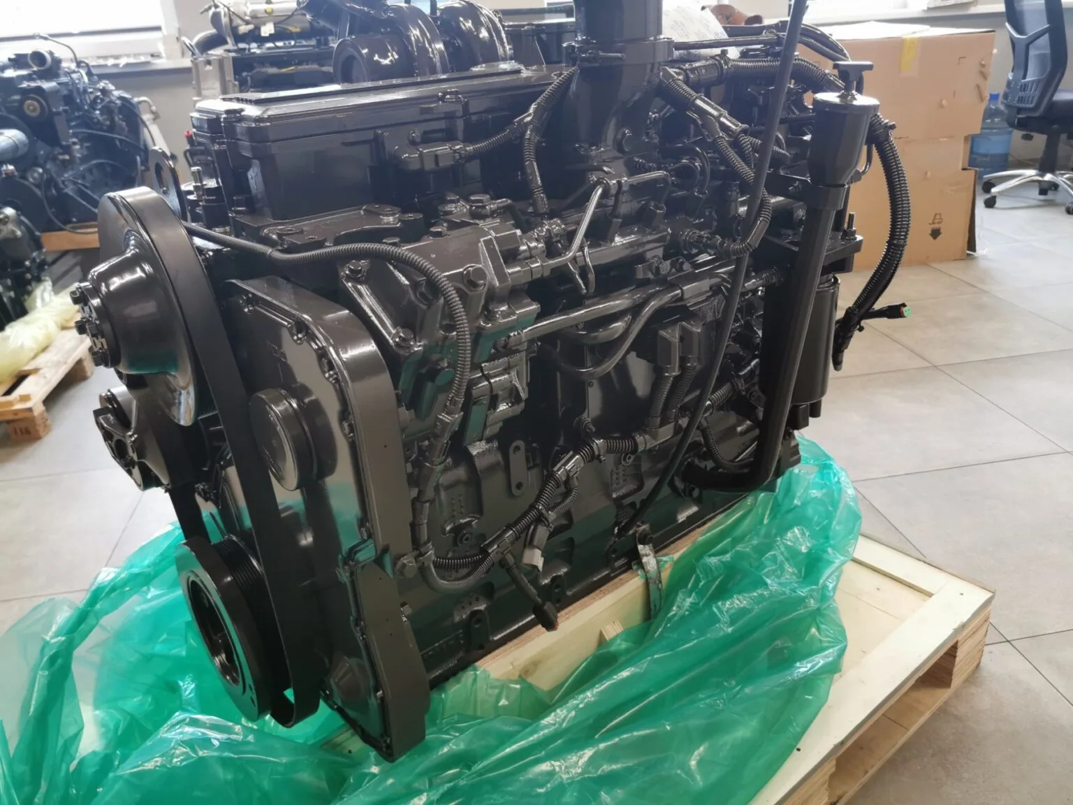 CUMMINS QSC8.3, 6TAA-8304 ENGINE, FOR CASE 2388 COMBINE (REMANUFACTURED)