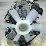 Perkins 404D-22T GP65433 engine - fan side view