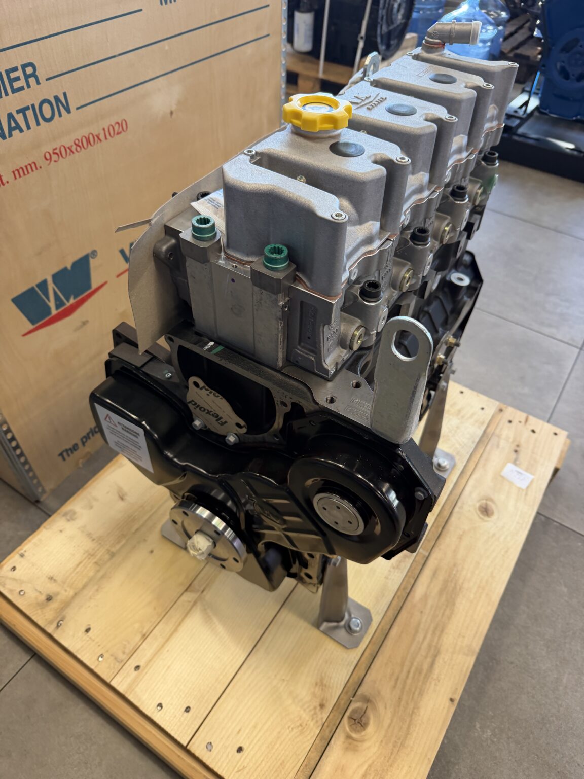 VM Motori D754TE, D754TE3 10012320F Long engine block (NEW)