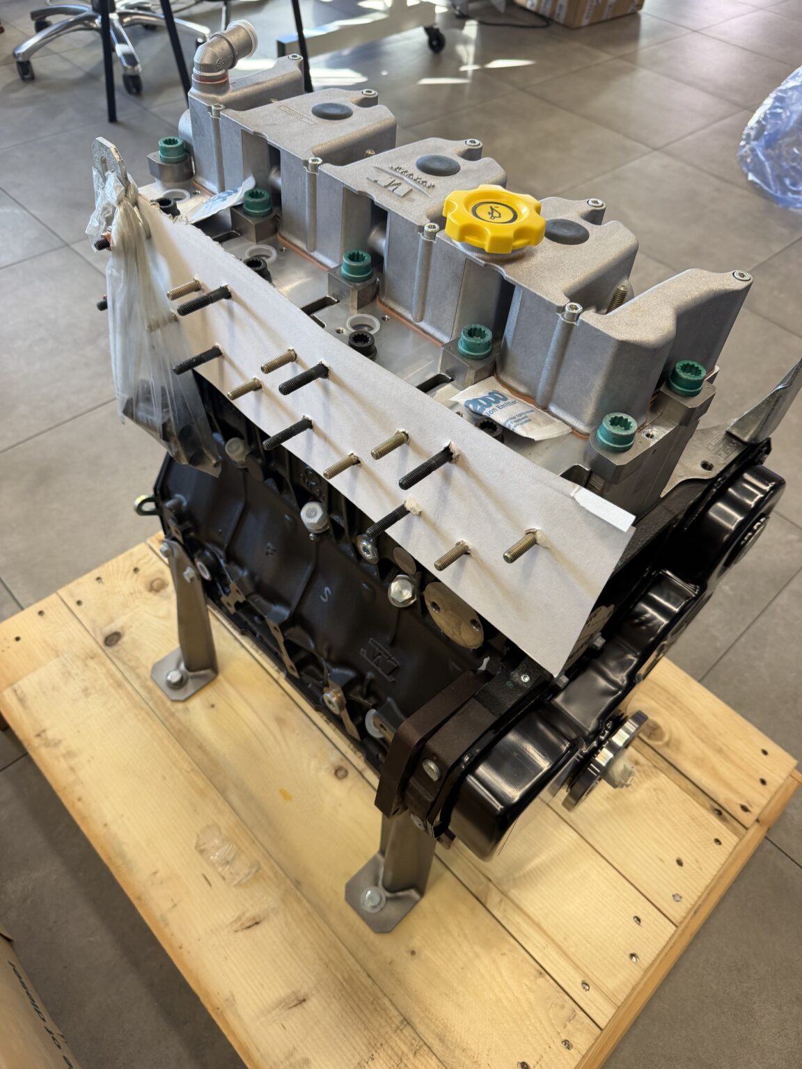 VM Motori D754TE, D754TE3 10012320F Long engine block (NEW)
